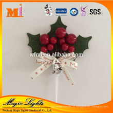 Decoração de bolo de Natal de tecido de tecido de moda